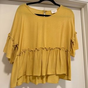 Yellow blouse